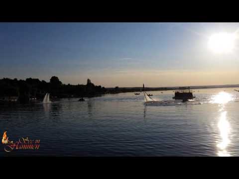 See in Flammen am 09.07.2016 in Seeburg