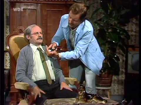 Loriot: Lottogewinner Lindemann &quot;heiße Erwin Lottemann&quot; &quot;mit Papst eine Herrenboutique in Wuppertal&quot;